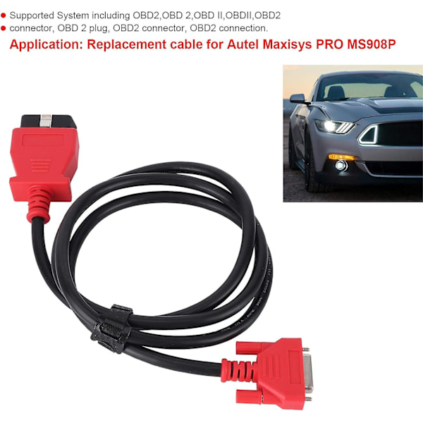 til obd2 kabel Hoved Test Data Kabel, 26 Pin OBD2 Hoved Test Data C