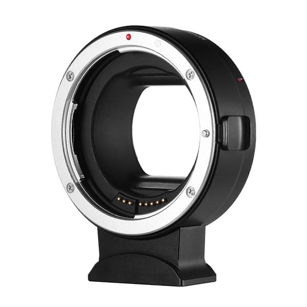 EF-EOSR Auto-Focus AF objektivmonteringsadapterkonverteringsring til EF/EF-S objektiv til EOS R RF monteringsadapterring Multicolor