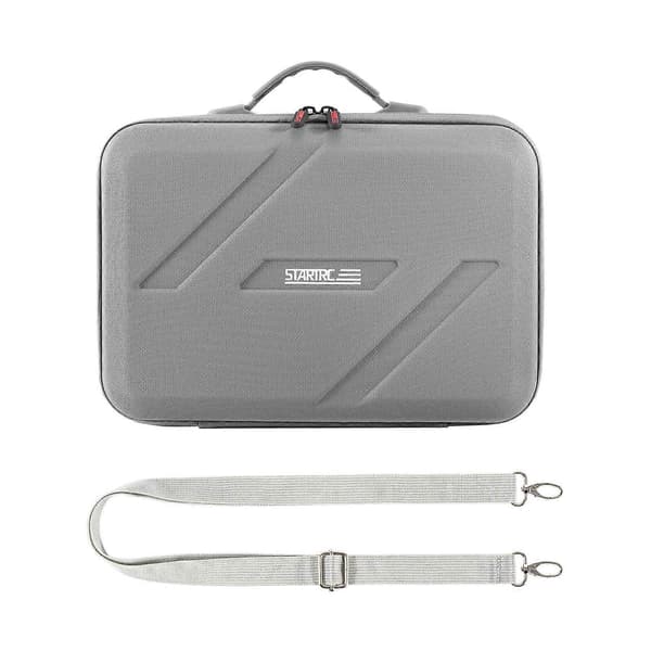 Til DJI Mini 5 Pro STARTRC Skulder PU Opbevaringstaske Håndtaske (Grå) Grey
