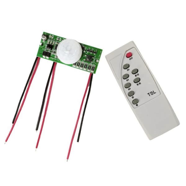 3.2V 3.7V Solcellelampeplade Solcellelysprintplade Infrarød Menneskelig Induktion Solcellegadelys Driverplade