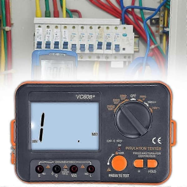 Megger Megohmmeter 250v 500v 1000v - Digital isolationsmodstandstester