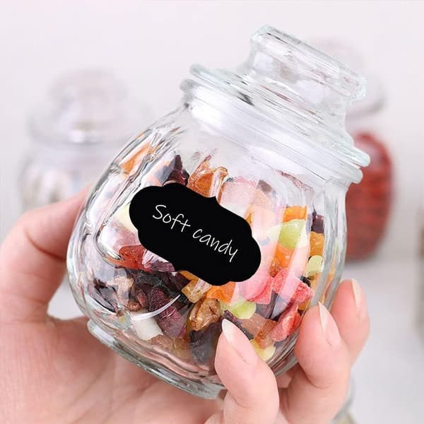 [KK]Self-adhesive and reusable flat sticker labels, removable