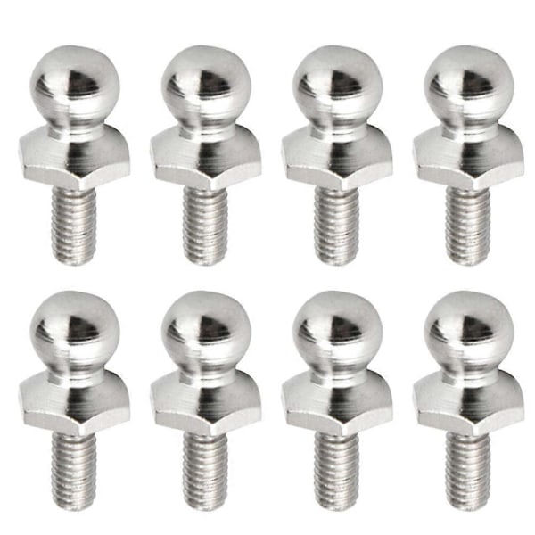 8 stk. 4,8 mm kulebolt for Sakura D3 CS Sport 1:10 RC Modellbil