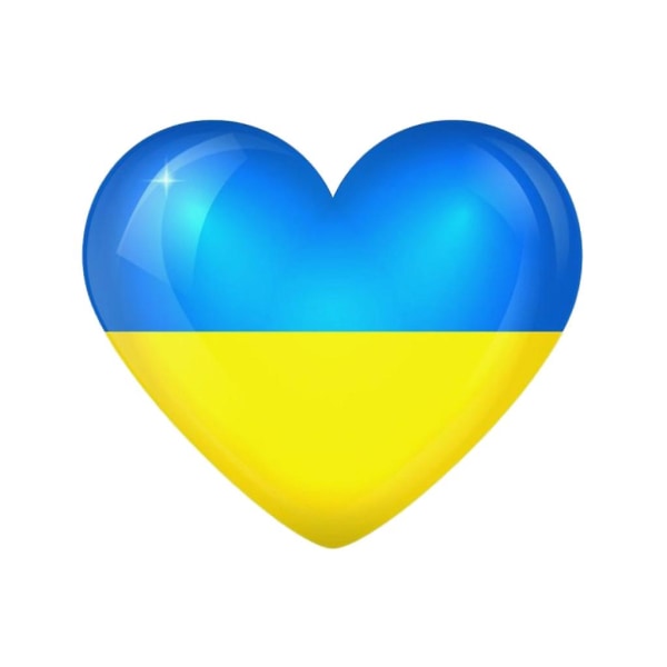 Ukraina Flagga Brosch Metal Badge Lapel Pin Accessoarer Ryggsäck Födelsedagspresent
