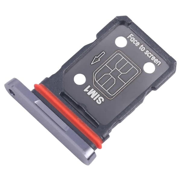 For OnePlus 12 PJD110 CPH2573 CPH2581 SIM-kortskuff + SIM-kortskuff Black