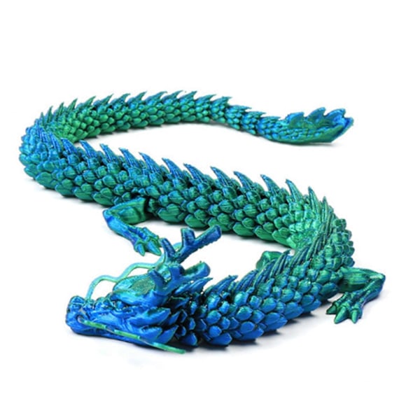 Halv Pris 3D-Printet Drage Artikulerende Fidget Leke Drage Dekompresjonsleke For Gutter Skrivebordsornament Ny L 60cm