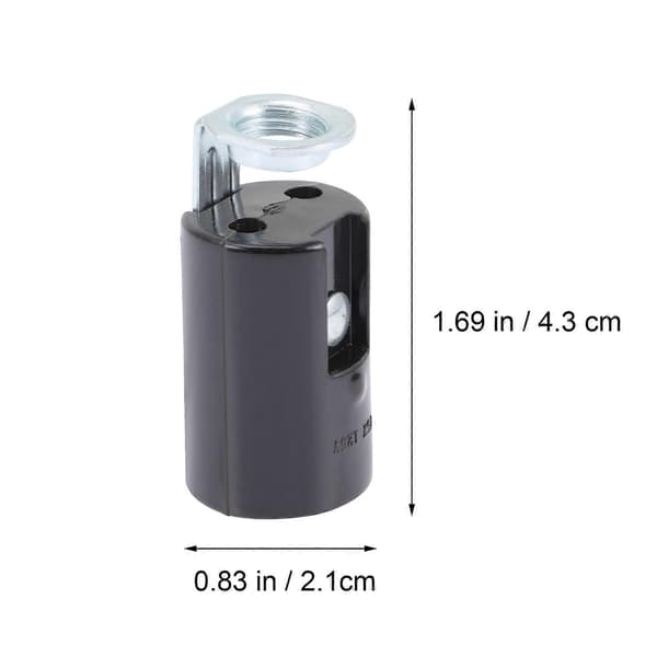 [KK] 9 pcs Ceiling Mounted Lampshade Replacement Light Socket Candelabra Socket Lamp Holder Chandelier Lamp