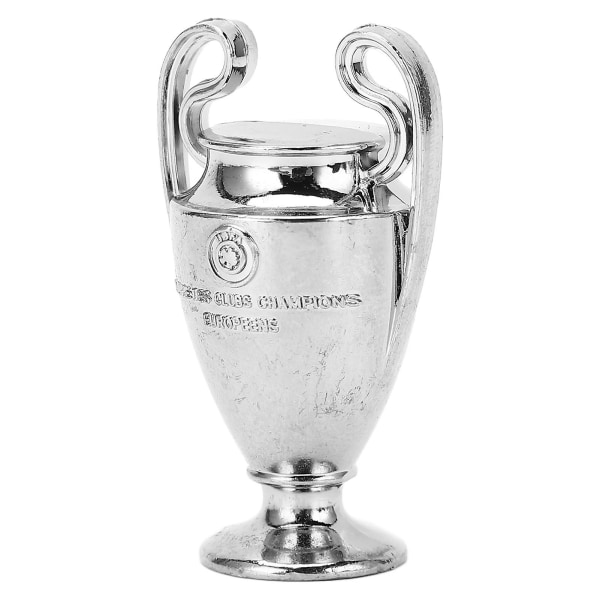 Miniatyr Champions League Trophy - Metal Football Cup för heminredning och fans