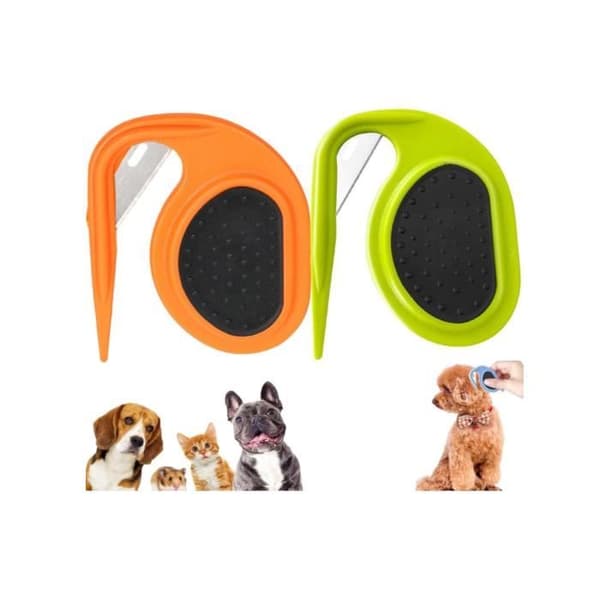 Kæledyrsfiltekam - Ikke specificeret - 2 stk. - Ergonomisk - Multifunktionel - Til katte og hunde