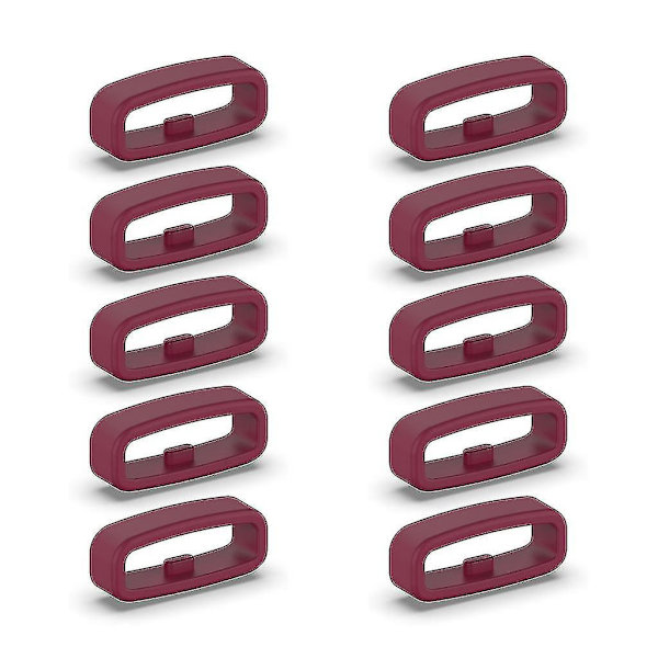 Silikoninen kiinnitysrengas 18mm/20mm/22mm Rannekkeenpidike Pidike Vyö Loo 18MM 18MM Red