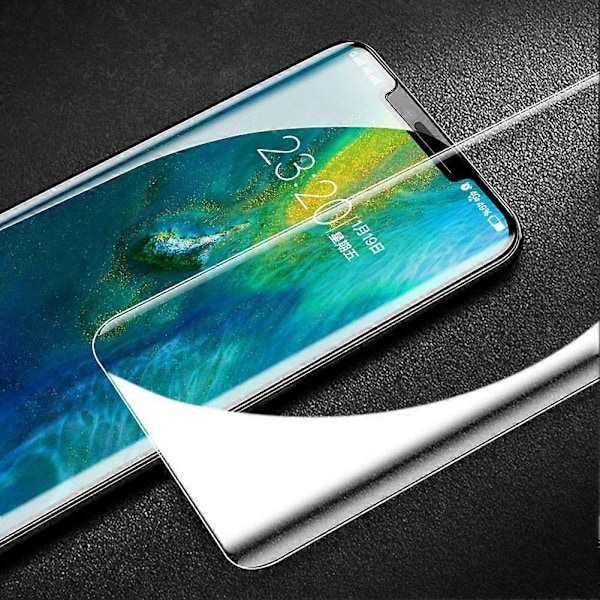 UV Flytende Full Dekning Herdet Glass Skjermbeskytter for OPPO Find X/Sony XZ3 for Huawei P30 Pro