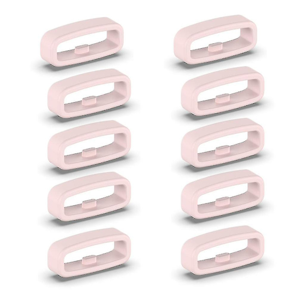 Silikoninen kiinnitysrengas 18mm/20mm/22mm Rannekkeenpidike Pidike Vyö Loo 2MM 2MM Pink