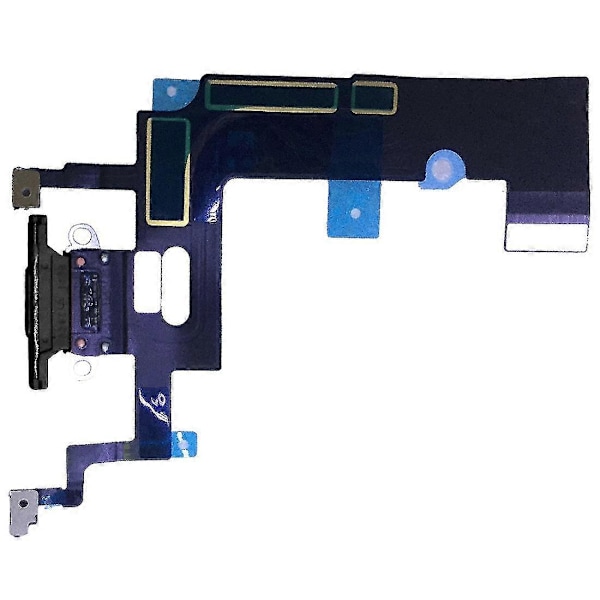 Laddport Flexkabel för iPhone XR Black