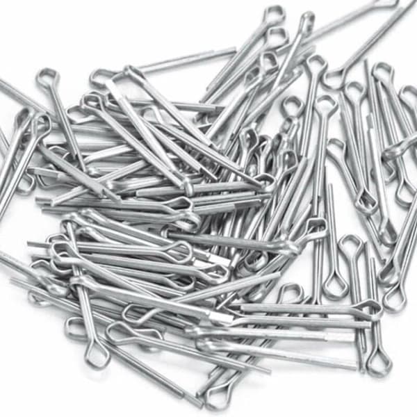 Splitstift i rustfrit stål - OKZ - 150 stk. - 15 størrelser - 304 rustfrit stål - Mekanisk sortiment