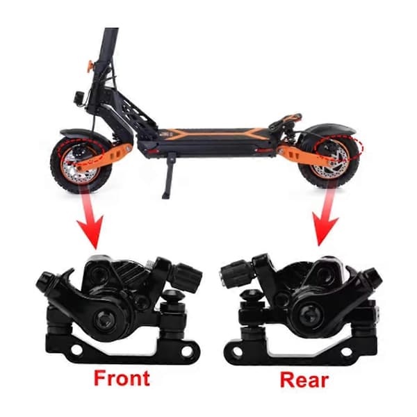 Bromsbas för Kukirin G2 Pro / G2 Max Elscooter Delar Fram Front