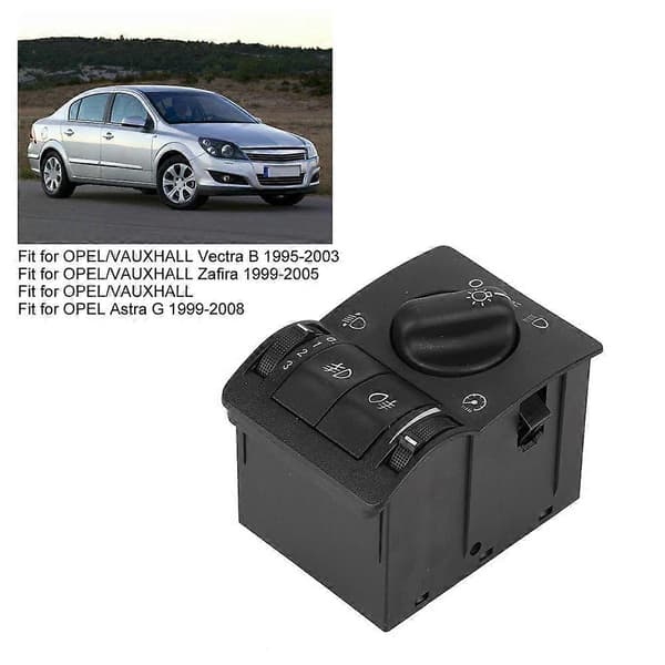 Lys Hovedlys Tåkelys Hovedlysbryter Kontroll Passer til OPEL Astra G 99-08 6240097