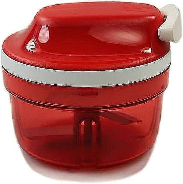 Tupperware Chef Turbo-Chef Rød Supersonic Løkkutter Speedy Boy