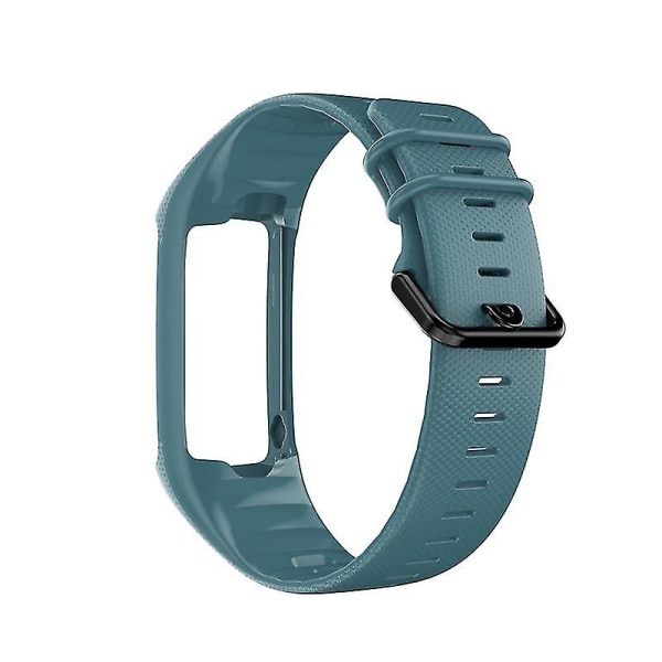 Byte av watch Mjuk silikon Smart Watch Armband för Polar A360 A370 Rock Green