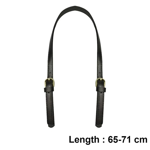 Set med 2 axelremmar Väska handtag - Handväska axelrem svart
