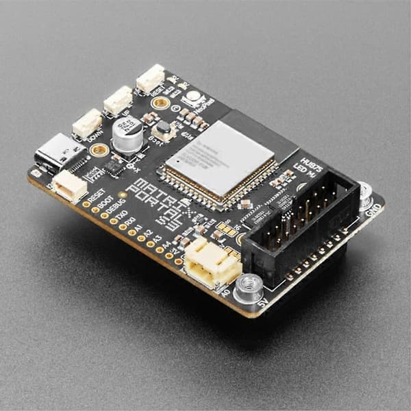 5778 Modul til Adafruit Matrix Portal S3 CircuitPython-drevet internetdisplay WiFi og Bluetooth Black