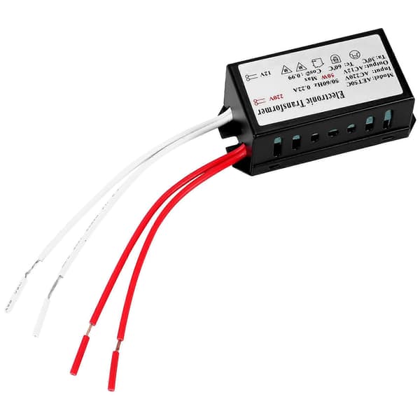 200-250V til 12V Halogenlys Elektronisk Transformator 50W