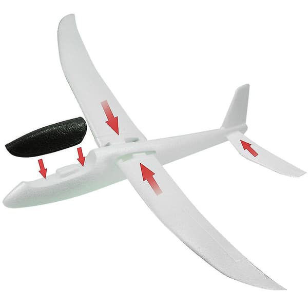 99cm Epp Skum Handkast Flygplan (dekal) 706-hao as shown