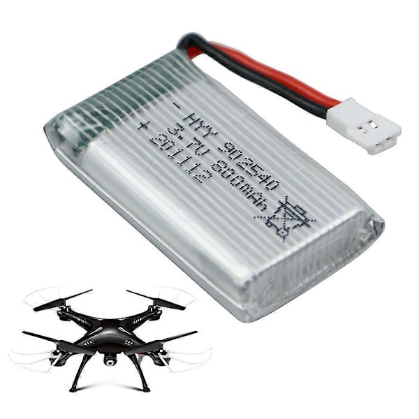 Tarvike 902540 3.7V 800mAh 4-akselinen Lelu Lentokone Suuritehoinen Akku Syma X5 X5C X5S X5SC X5HW X5HC X5SW M68 X300 X400