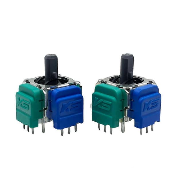 10 STK TMR Elektromagnetisk Joystick til Gamepad Opgradering TMR Joystick 3D Analog Thumbstick Controller