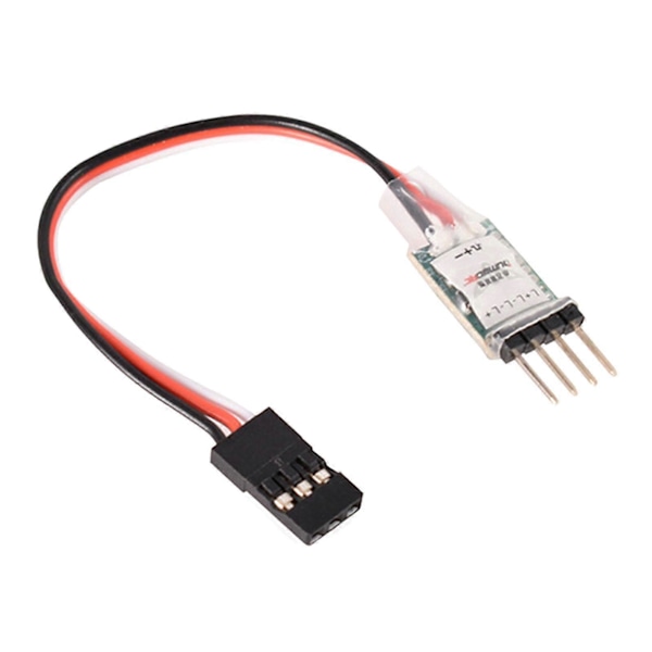 RC LED Lys Kontroller 3CH Brytersystem Modul Ledningsbryter Tilbehør RC Bil LED Lys Bryter Elektronisk Bryter Relé for RC Bil JR DuPont head