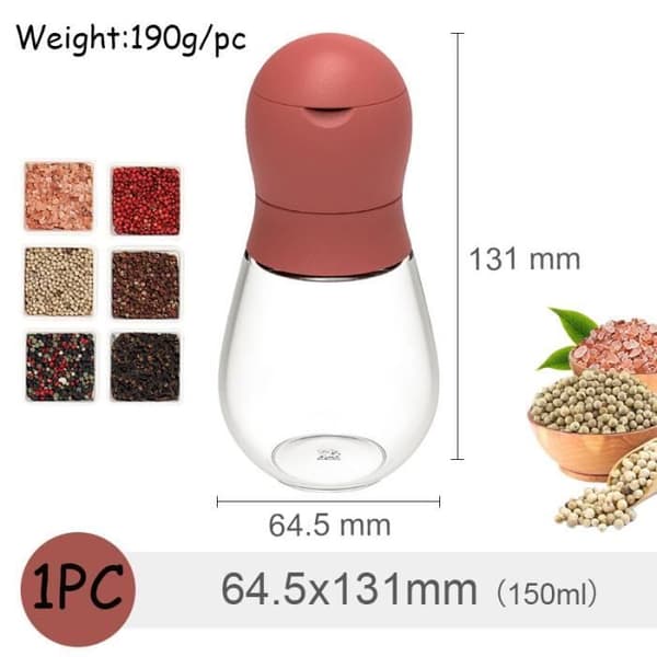 Pepperkvern - Høy Kvalitet - Rustfritt Stål - Justerbar - Moderne Design - 150 ml