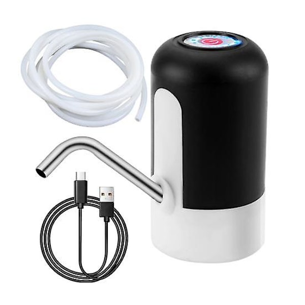 Vattenpump för barn Vattenlekbord Bärbar Uppladdningsbar Batteridriven Pump Kontinuerlig 2-timmars Drift Tillbehör för Aktivitetsbord för Småbarn black