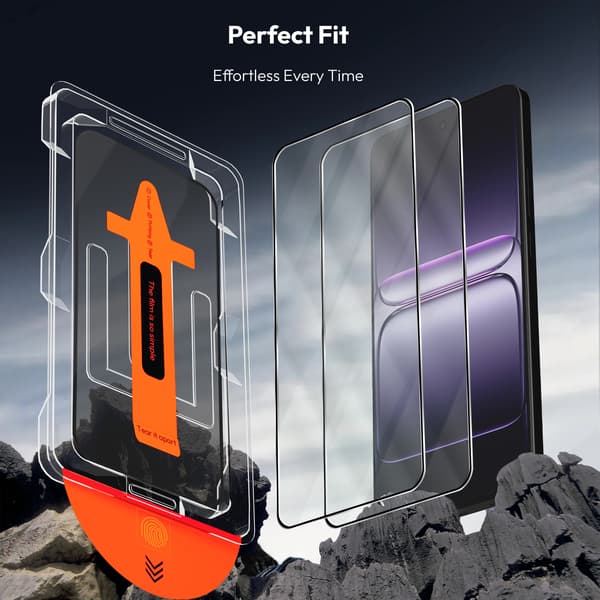 [KK]2-Pack OnePlus Nord CE5 Screen Protector - Tempered Glass | [Automatic Installation] - Bubble-Free