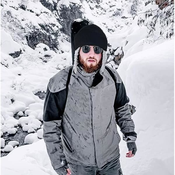 Balaklava - Ej specificerad - 2 delar - Stickad - En storlek - Unisex