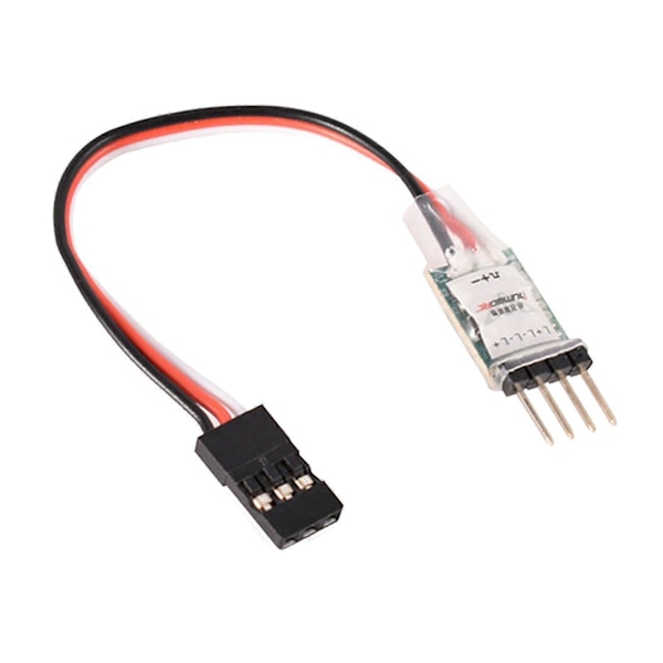 RC LED Lys Kontroller 3CH Brytersystem Modul Ledningsbryter Tilbehør RC Bil LED Lys Bryter Elektronisk Bryter Relé for RC Bil JR DuPont head