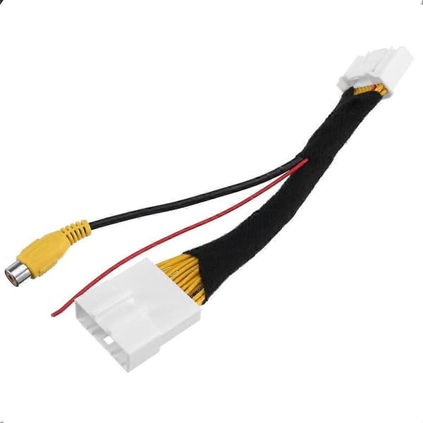 Bil 24Pin Video Input Switch Bakkamera RCA Adapterkabel til Renault Stepway Vivaro Dac