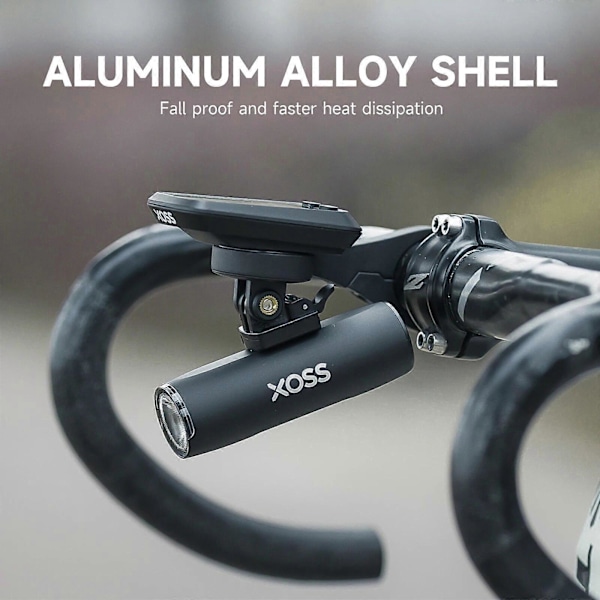 Cykeldele XOSS XL 400 XL 800 Lumen Cykellygte Forlygte sorider USB Genopladelig Vej MTB Forlygte Cykellygte Ultralet Lommelygte xOSS xL400