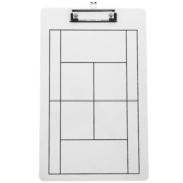 Tennis Taulu, Pyyhittävä, Tennis Valmennustaulu, Kilpailustrategiataulu, Tennis Leikepöytä 35.00X22.00X0.80CM