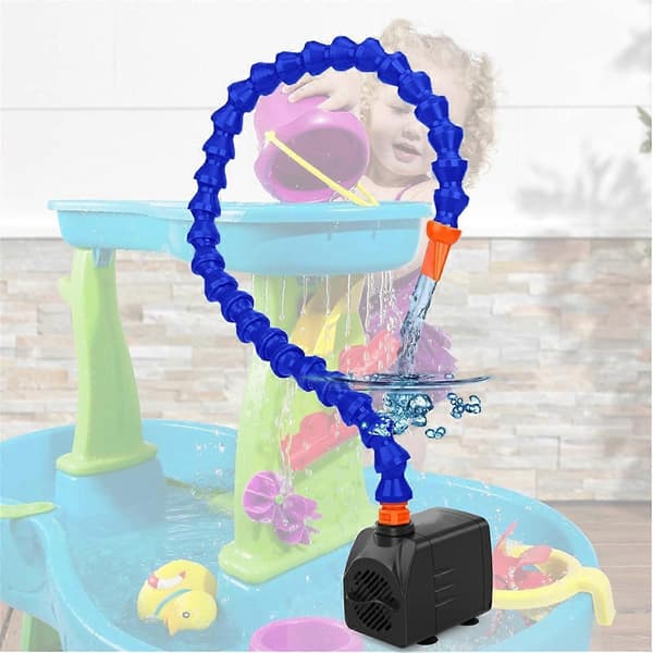 Vannbordpumpe, tilbehør til vannbord for barn, for EU-plugg as shown