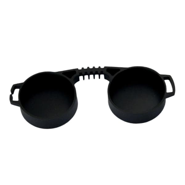 [KK] linsesystemdeksler kikkerttilbehør svart kompakt profesjonell solid 10x42 direkte Eyepiece