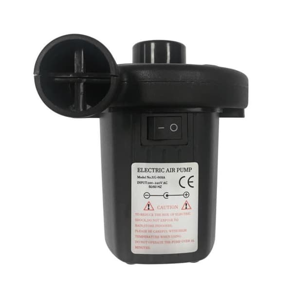 Sähköinen ilmapumppu - MCTECH - Yleismalli - 3 sovitinta - 230V/12V - 150W/75W