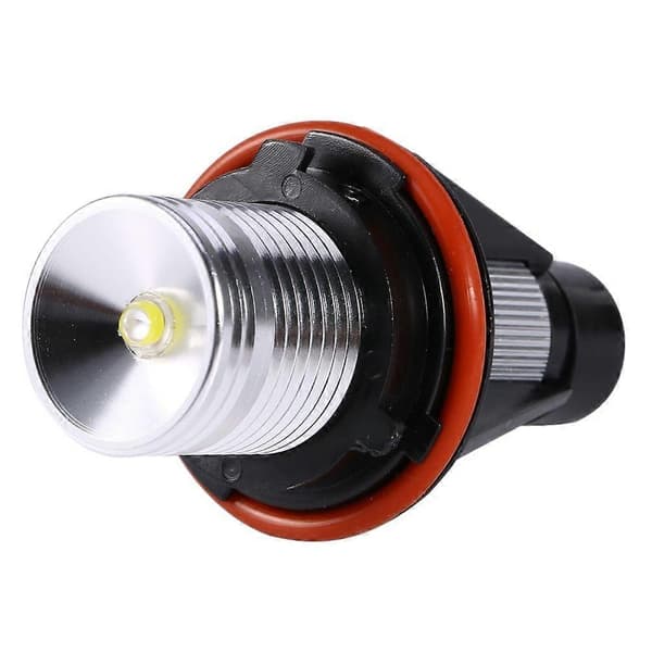 2-pack 5W vita LED Angel Eye Halo-lampor för BMW E39 E60 E53 E63 E66 strålkastare