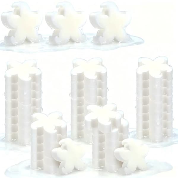 40 olieabsorberende poolsvampe – søstjerneform – absorberer olie og skum – spa-tilbehør