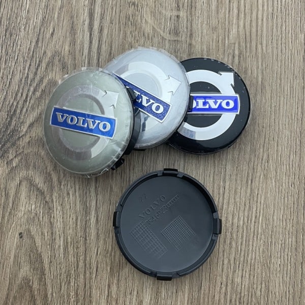 4 stk. Center Caps Hubcaps til Volvo S60 S90 XC40 XC60 V90 S40 S80