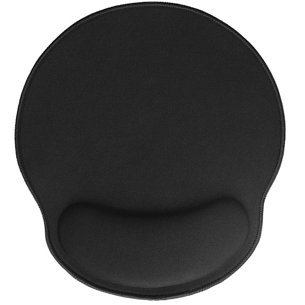 Musematte med gelputer - 26x23cm Ergonomisk musematte med sydd kant Musematte med håndleddstøtte for skånsom *H