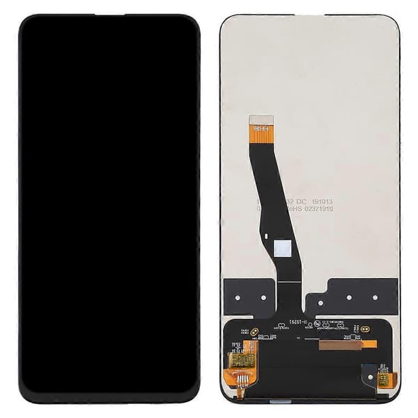 COF LCD-skærm til Huawei Y9 Prime 2019 med Digitizer Fuld Montering (Sort) Black