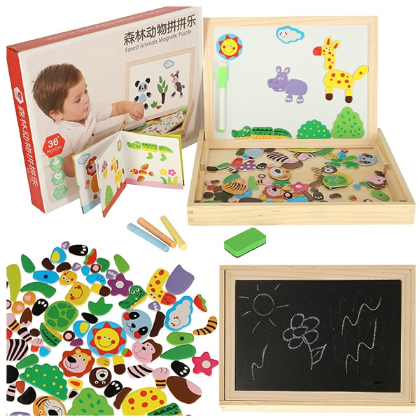 Multifunctional magnetic board large pattern C