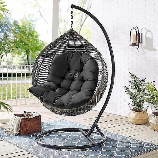 (Inklusive endast sittdyna) Trädgård Inomhus Hängande Ägg Swing Hängmatta Stol Sits Tjock Dyna Dynor (Inklusive endast sittdyna)