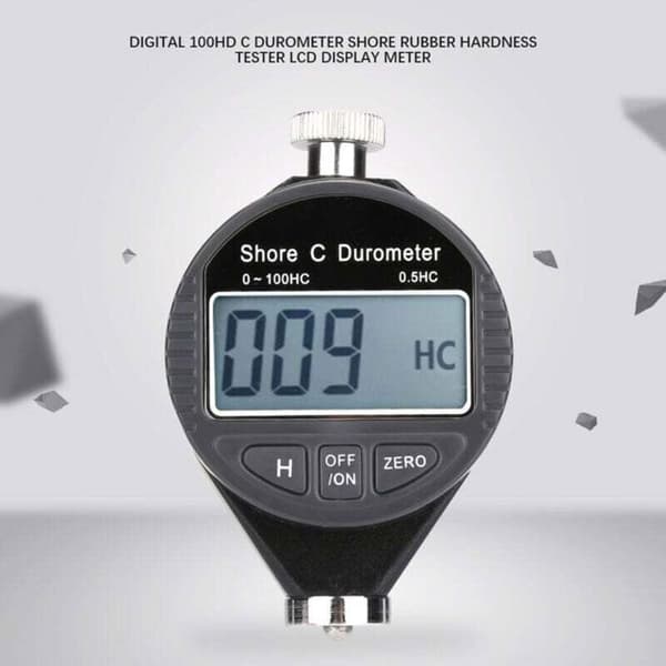 Digital hårdhedstester - ZOR® - LCD-display - 100HD A - Til gummi, plast, læder - Område 0-100°
