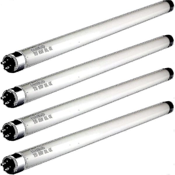 4 stk. 8w Fluefangerpærer 30 cm - T5 8 Watt UV-rør til 16w Fluefangere/insektlamper