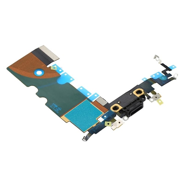 Til iPhone SE (2022) OEM Adskillelse Dock Connector Opladerport Flex Kabel Udskiftning - Hvid Black